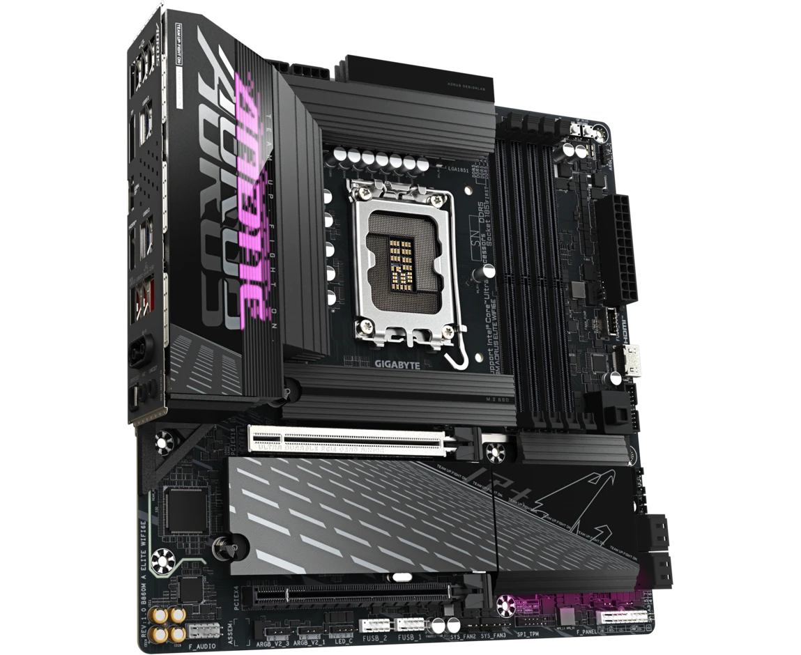 Материнская плата Gigabyte B860 M Aorus Elite Wifi6 E