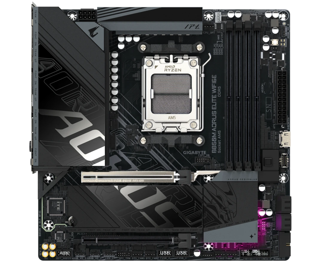 Материнская плата Gigabyte B850 M Aorus Elite Wifi6 E