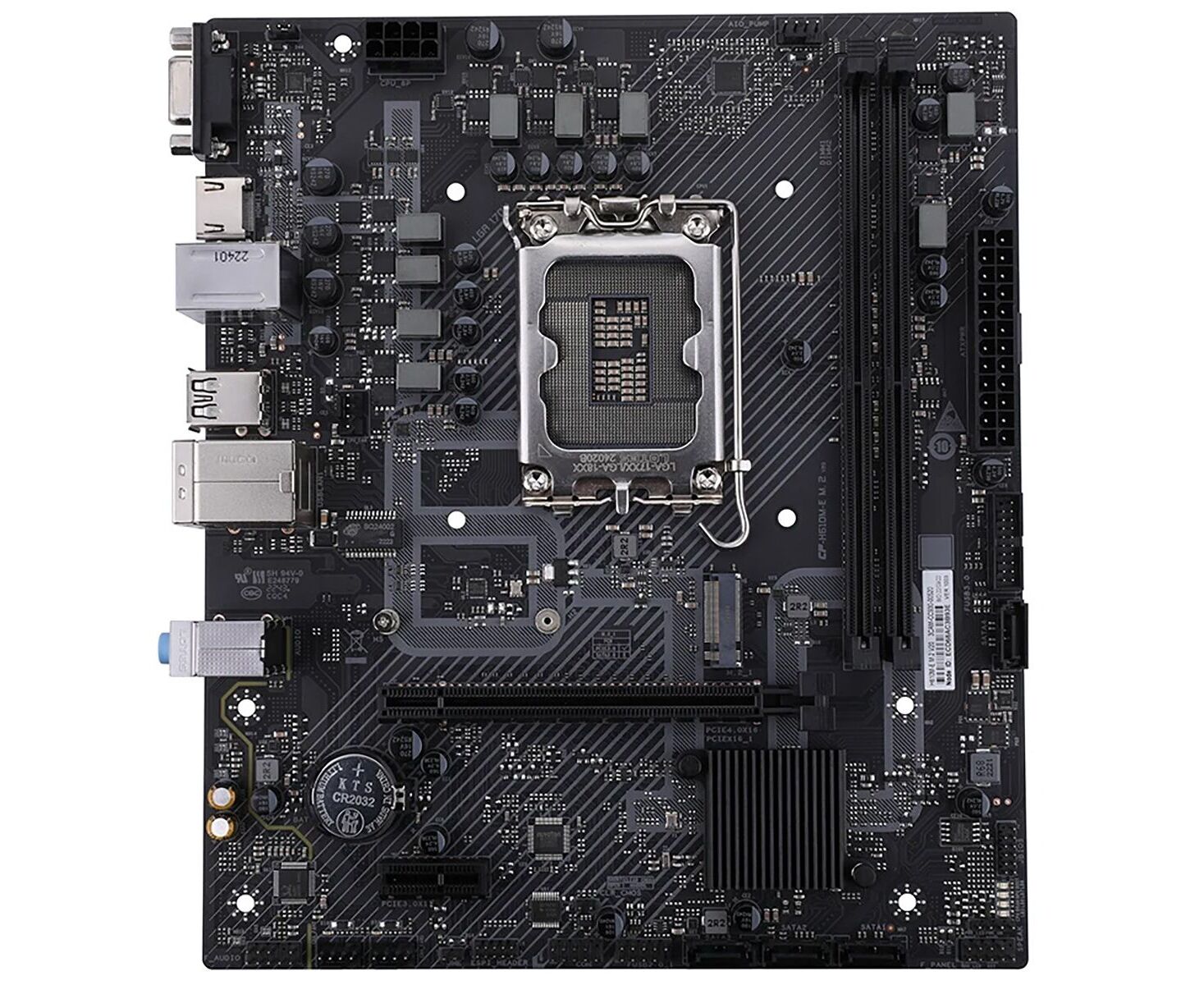 MB s1700 Colorful H610 M-E M.2 V20, 2*DDR4, 1*PCI Ex16, 1*PCI Ex1, 1*M.2, 4*USB3.1 Gen1, 6*USB2.0, 4*SATA3.0, 1 G, VGA, HDMI, M-ATX, RTL