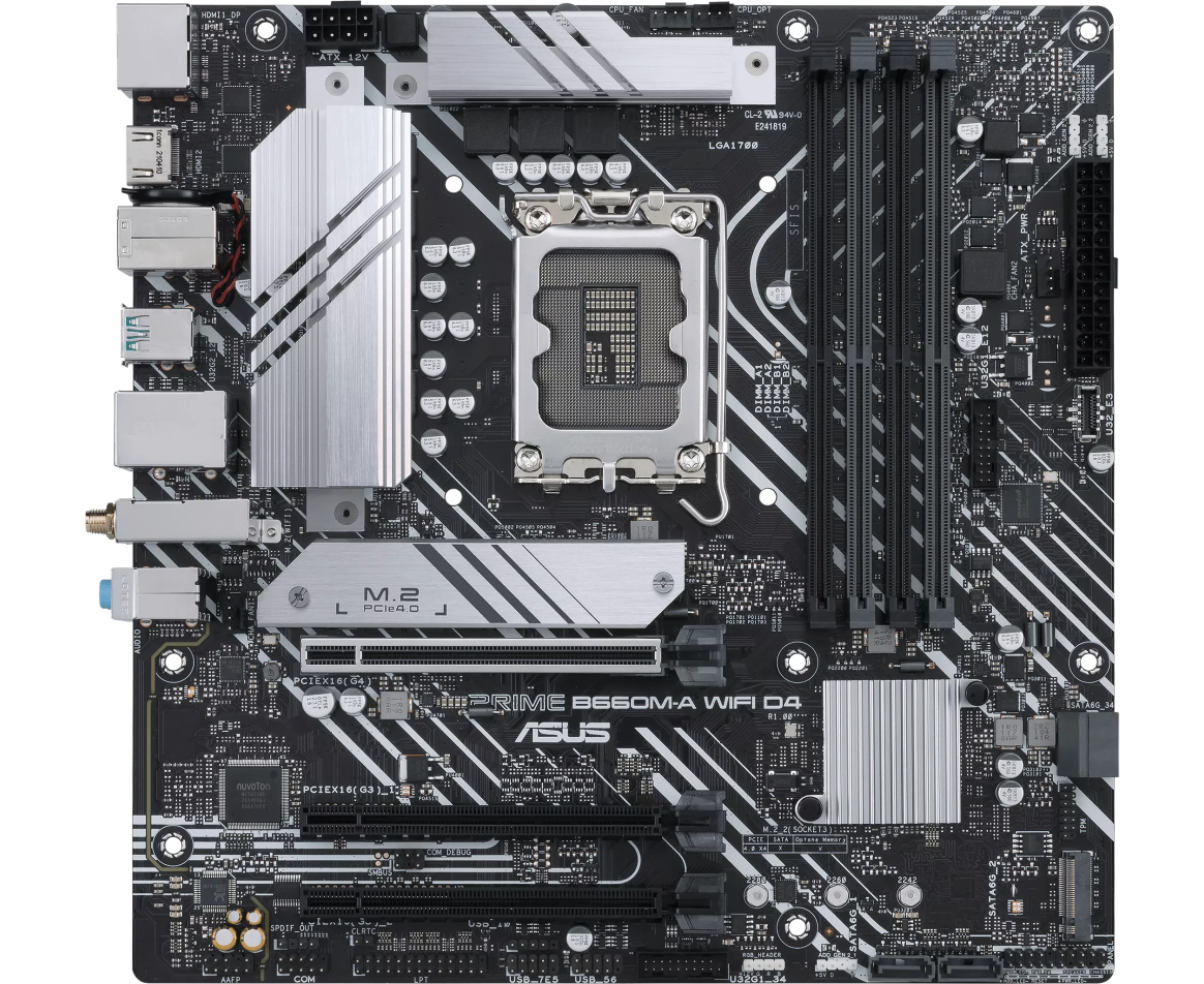 Материнская плата Asus Prime B660 M-A WIFI D4 90 MB1 AE0-M1 EAY0