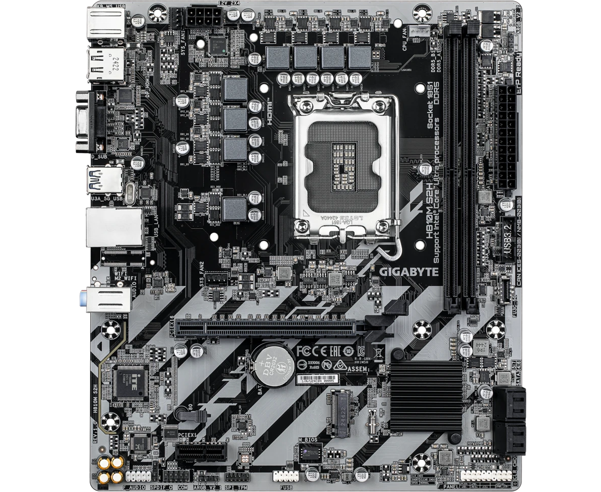 Материнская плата Gigabyte H810 M S2 H
