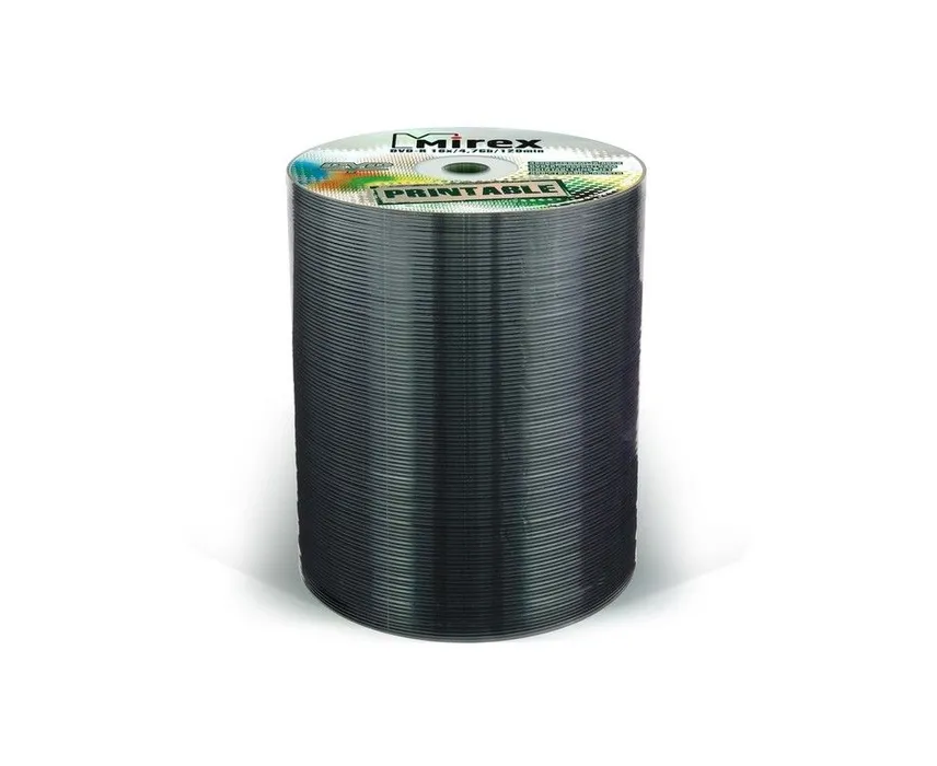 Диск CD-R Mirex (UL120038 A8 T) 700 Mb, 48х, Shrink (100), Ink Printable (100/500)
