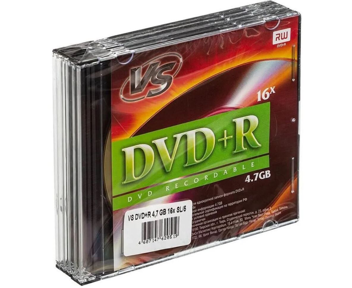 VS DVD+R 4,7 GB 16x SL/5