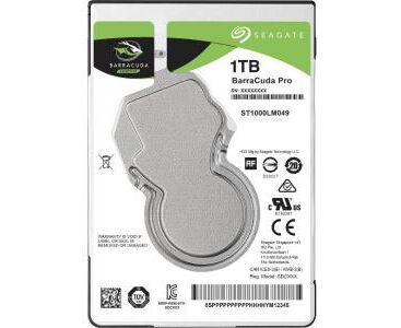 HDD 2.5" 1.0 TB 7200rpm SATA3 128 MB Seagate Barra Cuda Pro (ST1000 LM049) 7 mm