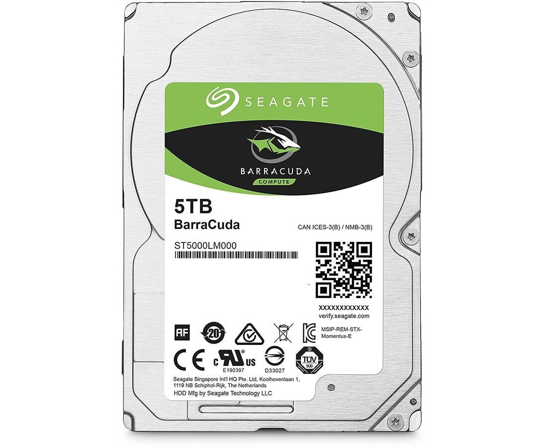 HDD Seagate Original Sata3 5 Tb ST5000 LM000 Barracuda (5400rpm) 128 Mb 2.5"