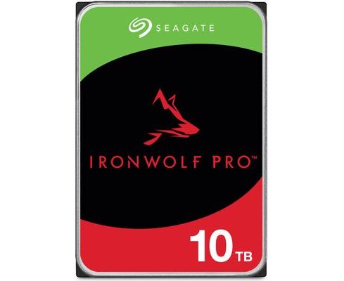 HDD Seagate Ironwolf Pro ST10000 NT001 SATA-III 10 Tb NAS 512 E (7200rpm) 256 Mb 3.5"
