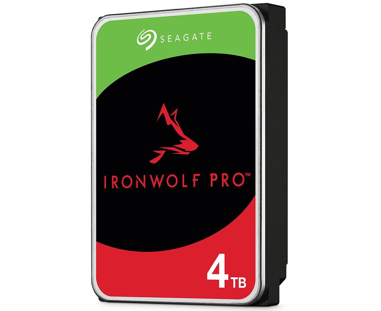 HDD Seagate Iron Wolf Pro NAS ST4000 NT001 3.5" 4 TB SATA 6 Gb/s, 7200rpm, 256 MB