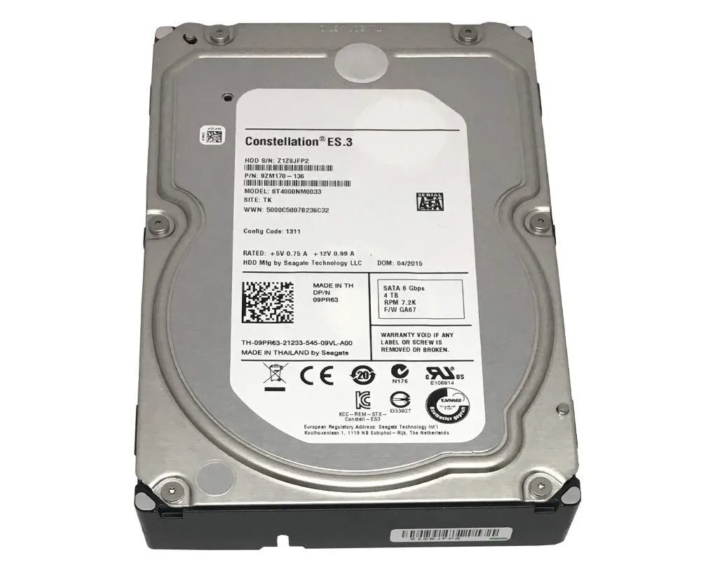 HDD Seagate Constellation ES.3 ST4000 NM0033, 4 ТБ, SATA III, 3.5"