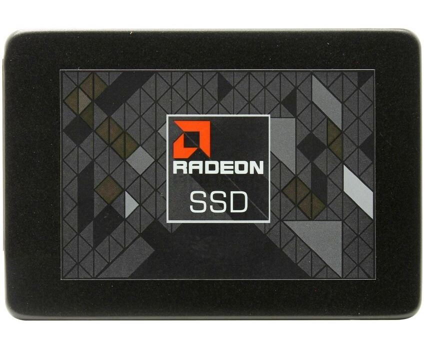 SSD 2.5" 120 GB SATA3 AMD Radeon R5, box (R5 SL120 G) (7 mm, 3 D TLC, Silicon Motion SM2258, R/W: up to 520/290 MB/s, 370 TBW)