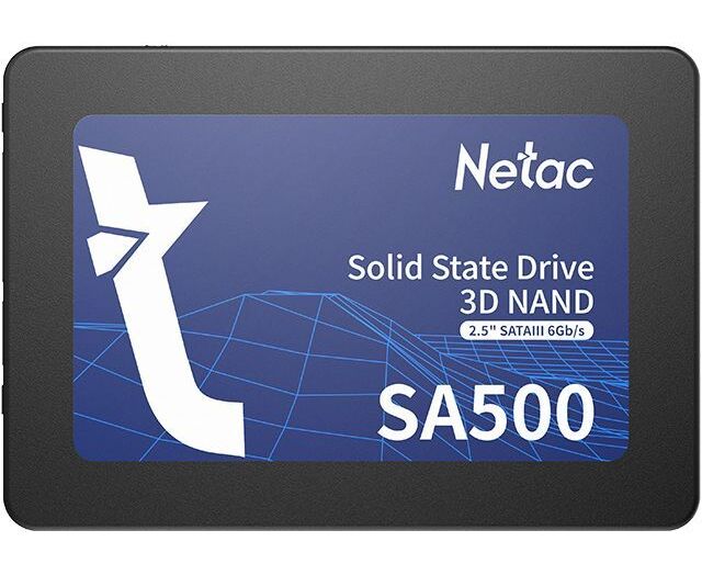SSD Netac SA500 (NT01 SA500-128-S3 X) 128 GB TLC 2,5" SATA-III