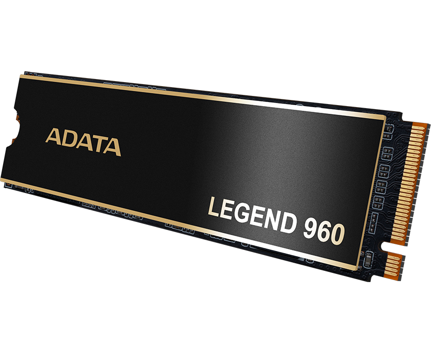 SSD ADATA Legend 960 (ALEG-960-2 TCS) M.2 2280 2 TB PC Ie Gen4x4 with NV Me, 7400/6800, IOPS 750/630 K, MTBF 2 M, 3 D NAND, 1560 TBW