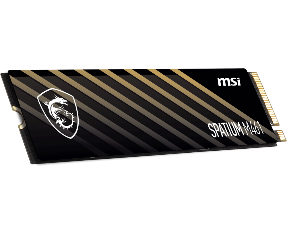 SSD MSI (S78-440 R030-P83) 4 TB 3 D NAND 4200 Мб/сек. 5000 Мб/сек. TBW 900 Тб
