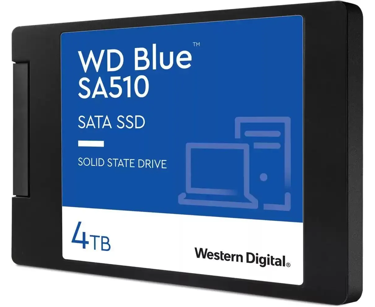 SSD Western Digital Blue SA510 WDS400 T3 B0 A 3 D Nand 4 ТБ 2,5" SATA-III (TLC)