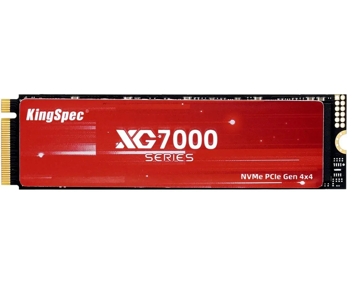 SSD King Spec XG7000 (XG7000-512) M.2 512 Gb (PCI-E 4.0 x4, up to 7200/4400 M Bs, 3 D TLC, 300 TBW, NV Me 1.4, 22х 80mm, heatsink)