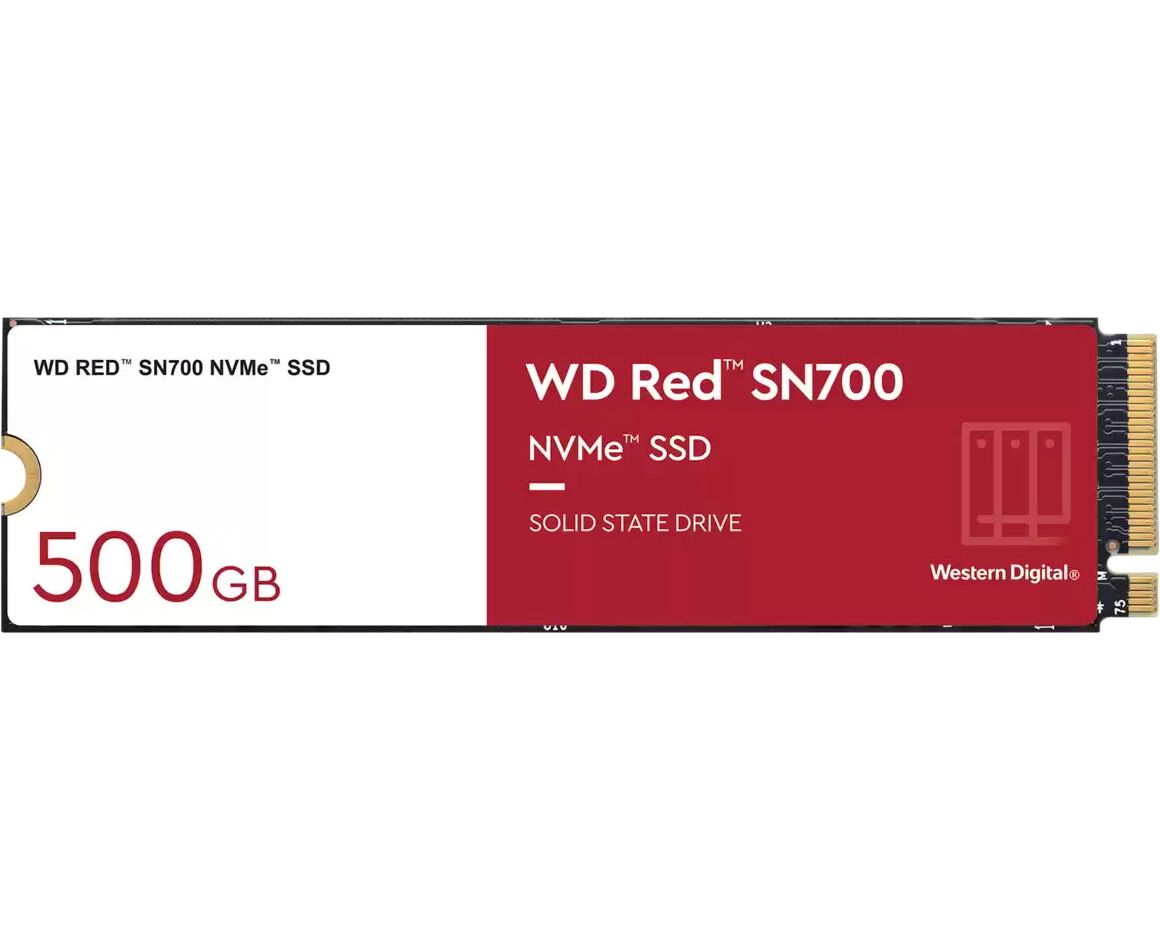 SSD WDC WDS500 G1 R0 C M.2 2280 500 GB Red