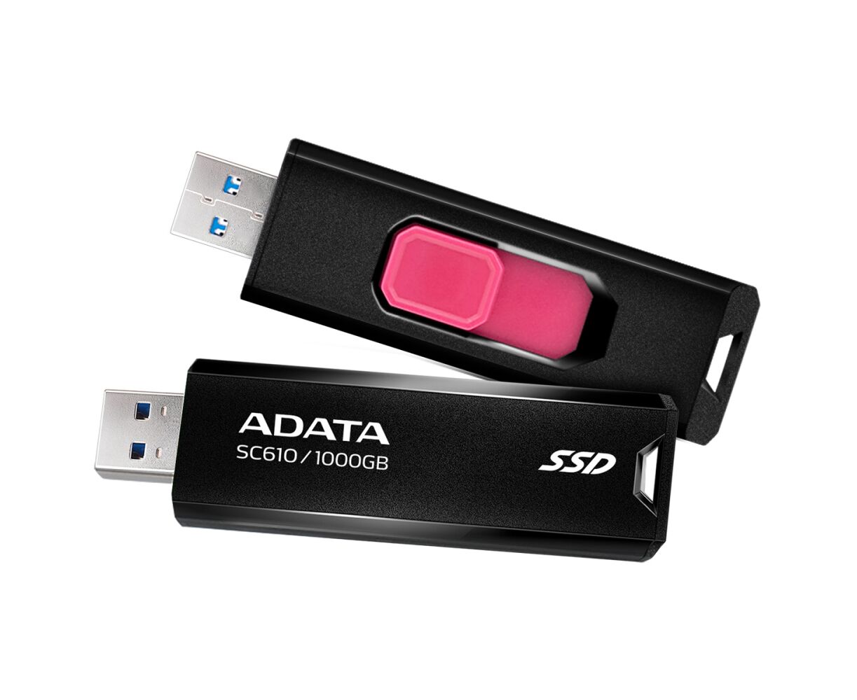 SSD ADATA SC610-1000 G-CBK/RD USB3.2 1 TB