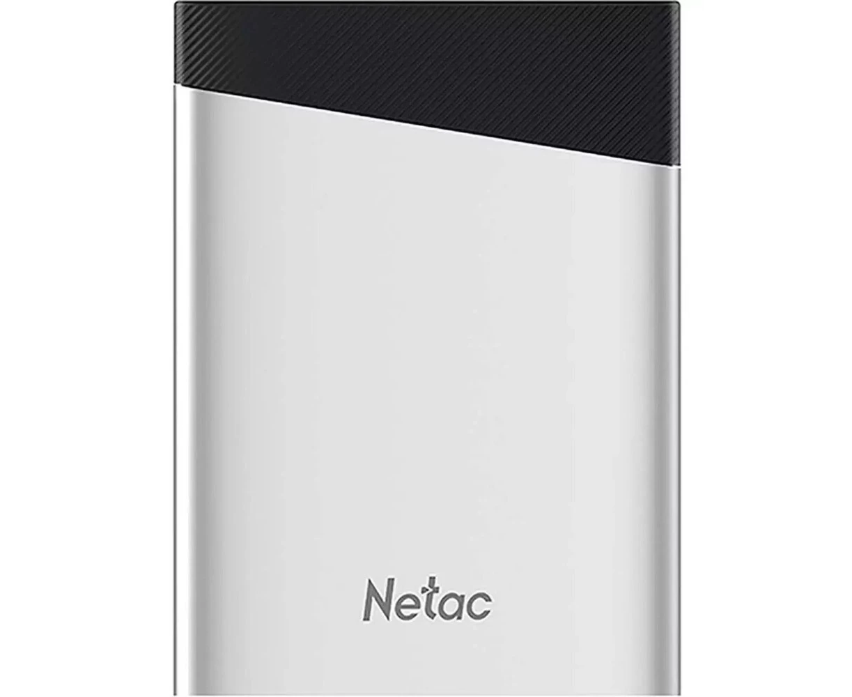 Внешний SSD Netac 120 Gb Z6 S (NT01 Z6 S-120 G-32 SL) (USB3.2 type C, up to 520 M Bs, 87x61x10.5mm, 54g, Aluminium+Plastic)