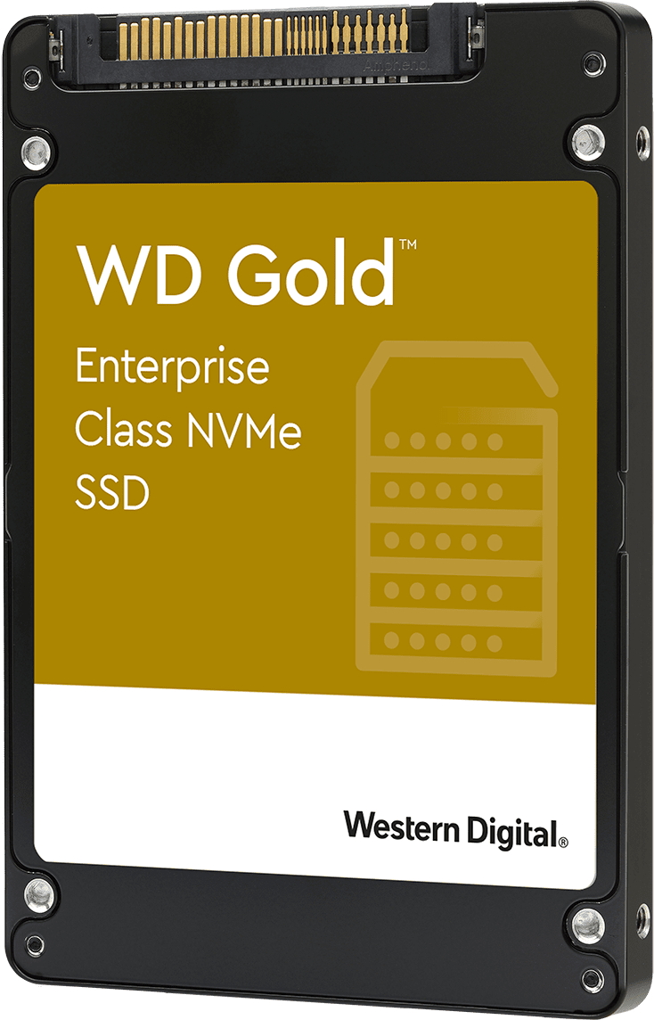 SSD накопитель WD GOLD 3.84 TB (WDS384 T1 D0 D) PCIE U.2