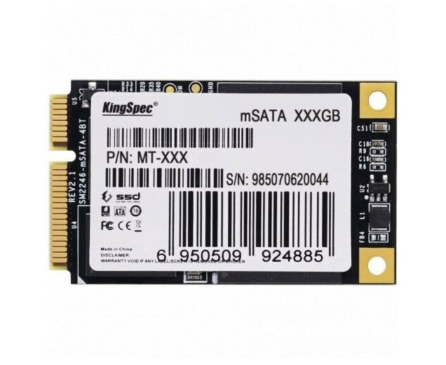 SSD Kingspec MT-128 MT Series m SATA m SATA 128 Gb