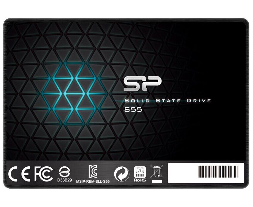 Внутренний SSD Silicon Power 240 GB S55, SATA-III, R/W - 550/500 MB/s, 2.5", PS3108, TLC