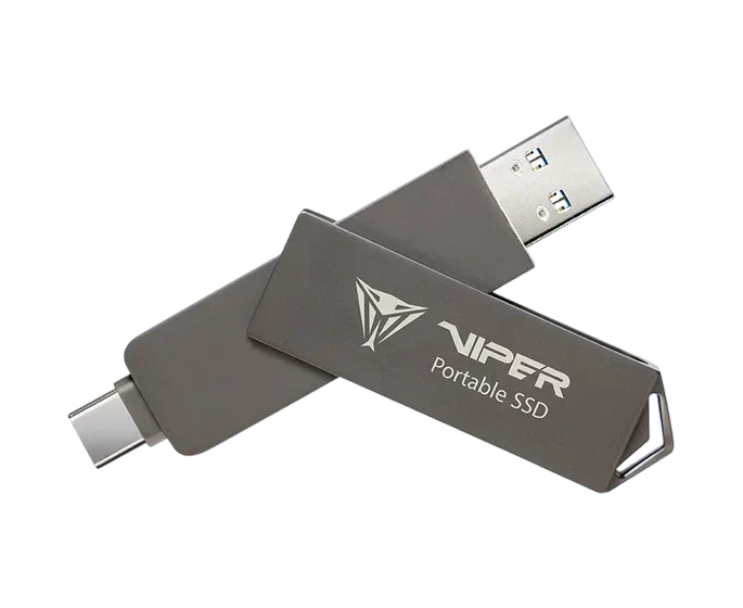 Внешний SSD Patriot PVP30 Viper (PVP302 TB28 UDG), 2 ТБ, черный