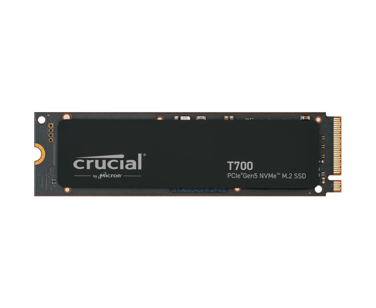 SSD Crucial T700 CT4000 T700 SSD3, 4 TB, M.2, PCI-E 5.0 x4, TLC 3 D NAND R/W - 11800/12400 MB/s
