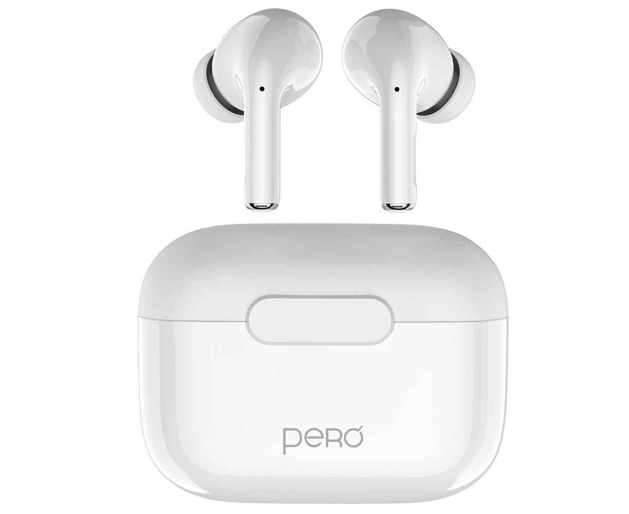 Беспроводные наушники PERO TWS06 COMFORT White