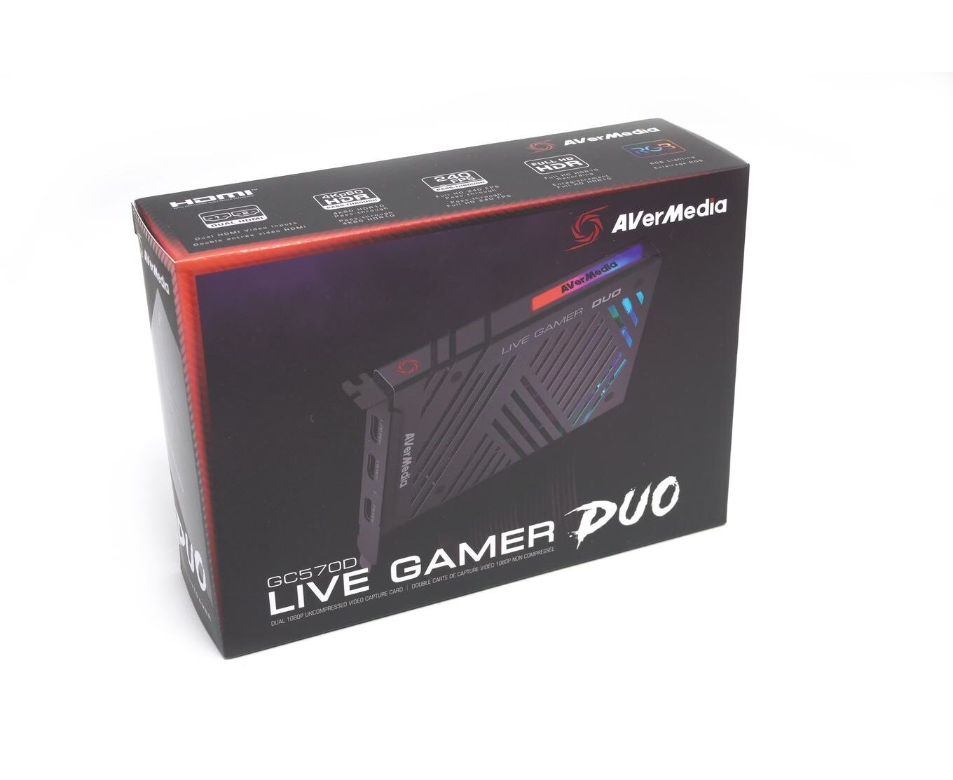 Карта видеозахвата Avermedia Live Gamer Duo GC570 D внутренний PCI-E x4