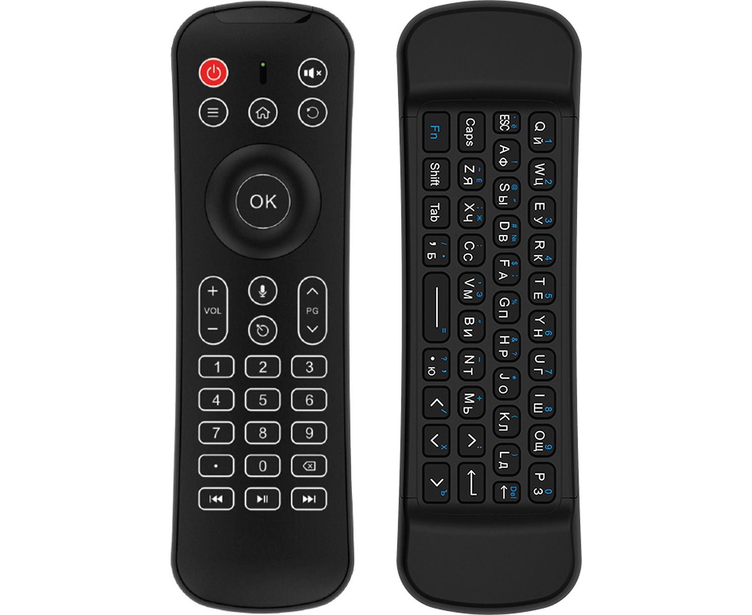 Беспроводная аеромышь клавиатура пульт HARPER KBWL-050 для Смарт ТВ