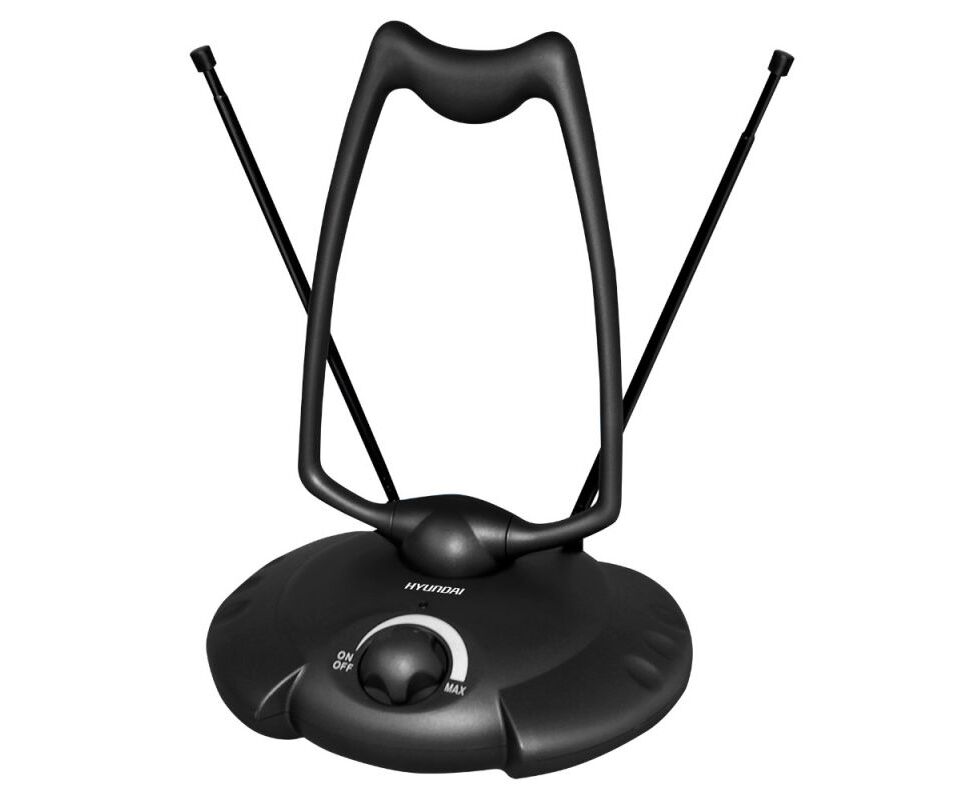 Антенна телевизионная Hyundai H-TAI200 30д Б активная черный