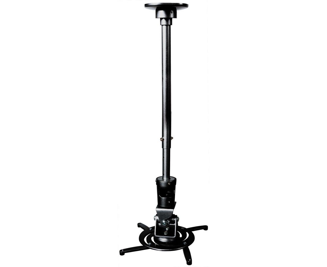 Кронштейн для проектора Cactus CS-VM-PR01 L-BK черный макс.23кг настенный и потолочный поворот и наклон