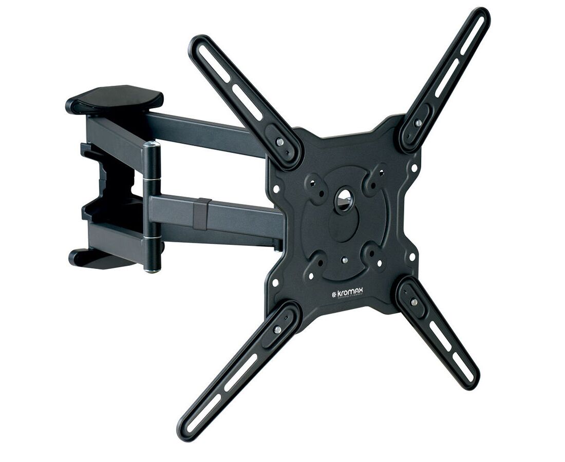 Кронштейн Kromax OPTIMA-407 серый 22"-65" макс.45кг поворот и наклон