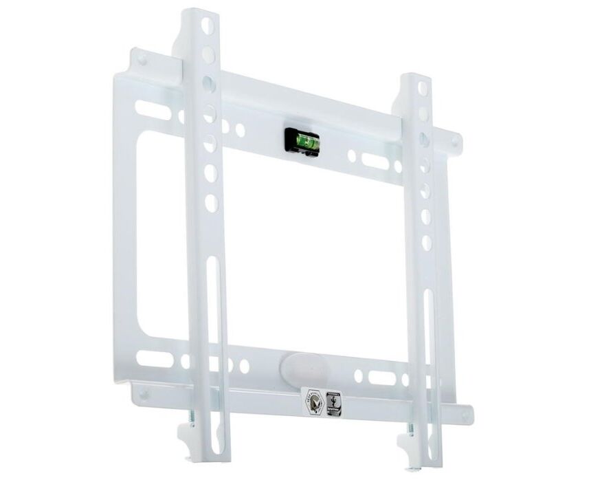 15"-47" Кронштейн Kromax IDEAL-5 Фиксированный белый макс.35кг VESA 200x200 мм.