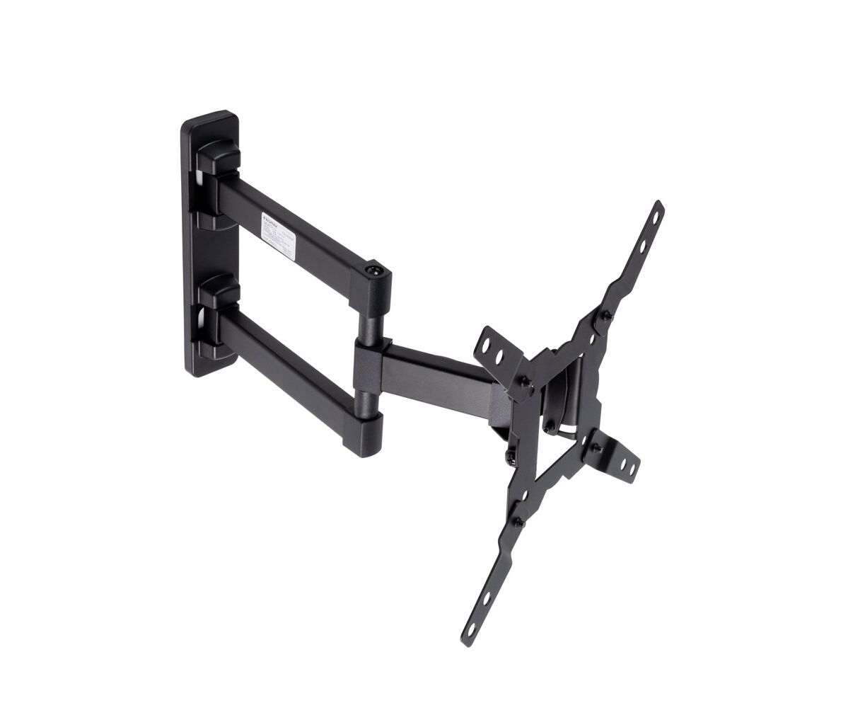 15"-42" Кронштейн Kromax GALACTIC-12 черный макс.25кг настенный поворот и наклон