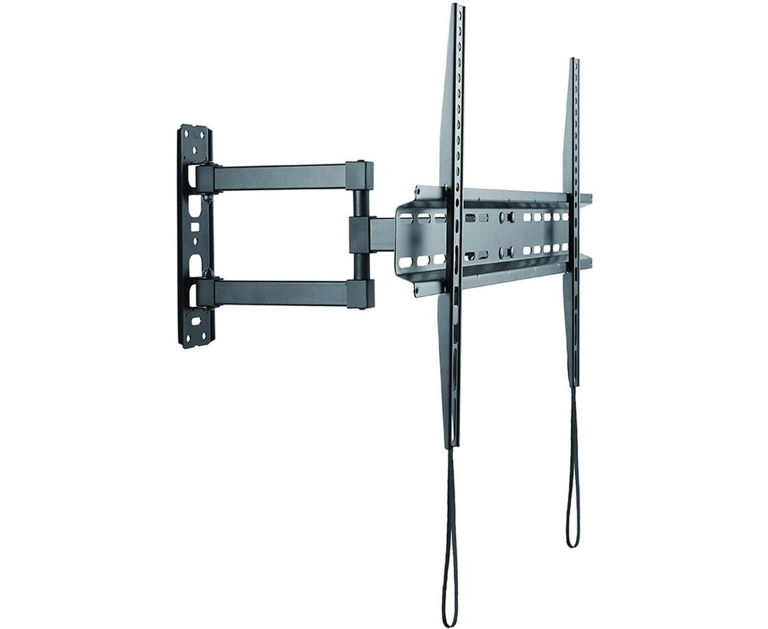 Кронштейн для телевизора Ultramounts UM 879 черный 37"-70" до 35кг поворотно-выдвижной и наклонный