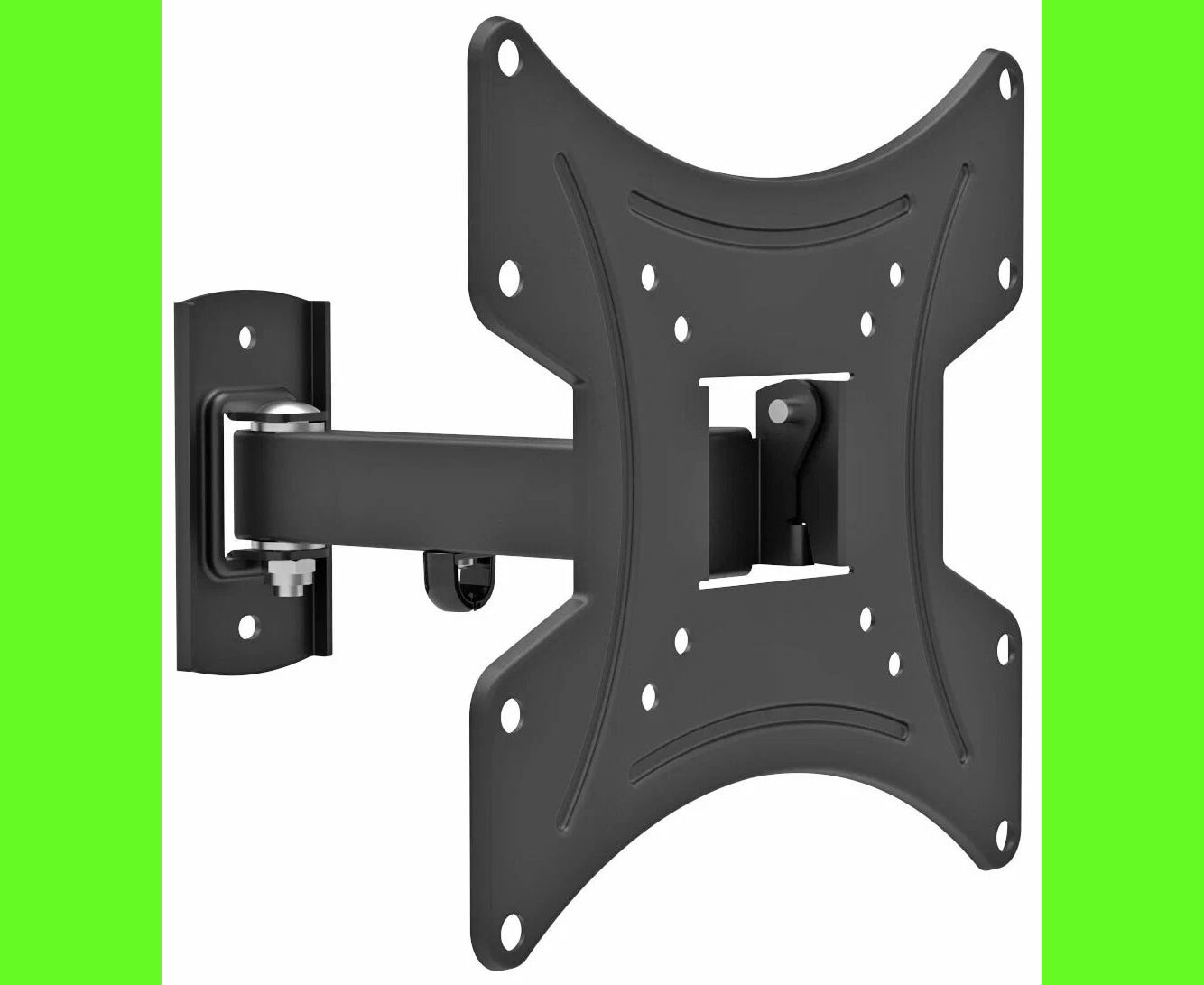 20"-48" Кронштейн Buro FL1 S черный макс.15кг настенный поворот и наклон