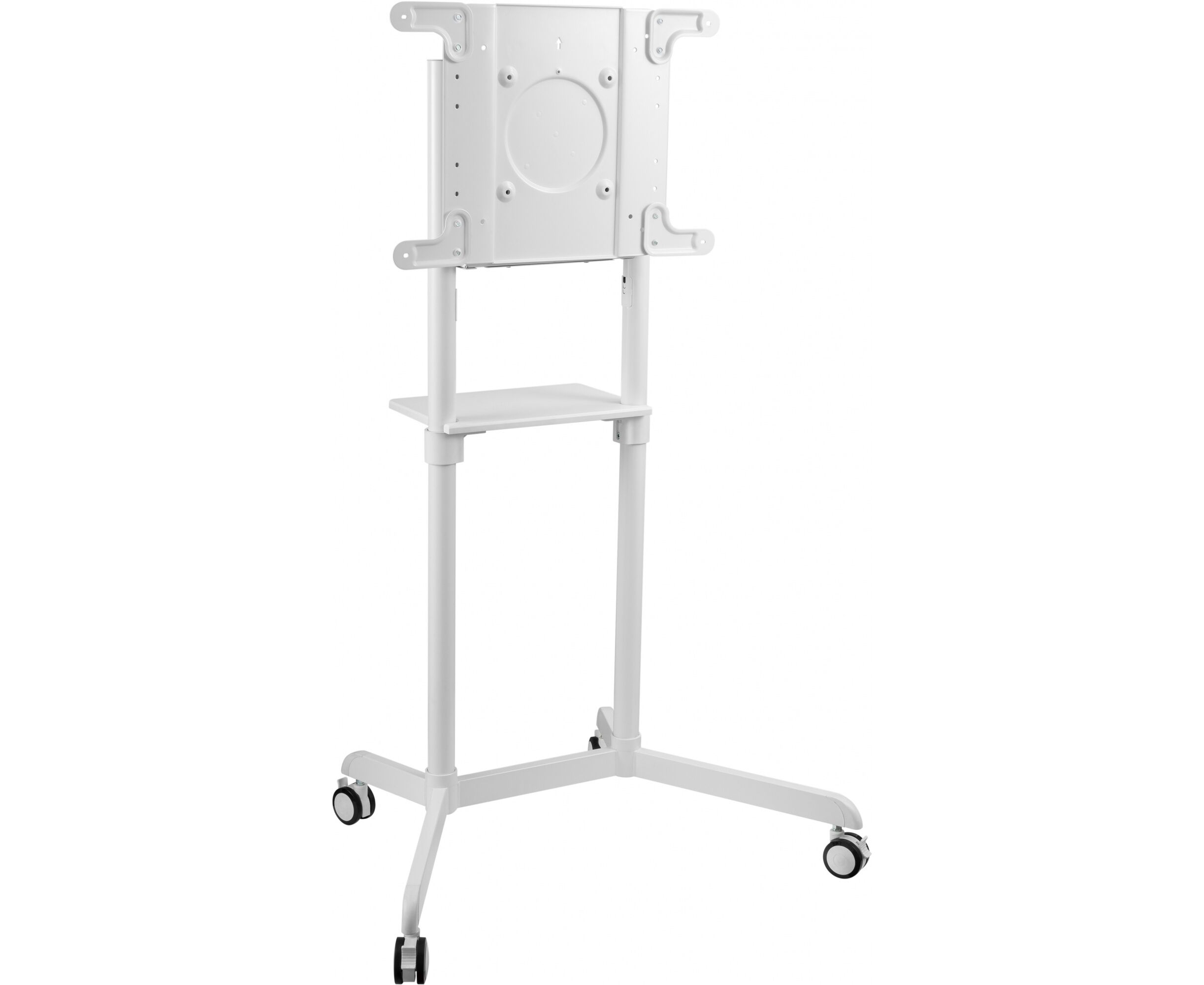 Стойка для телевизора Cactus CS-ST1146 WT белый 37"-70" макс.70кг напольный мобильный