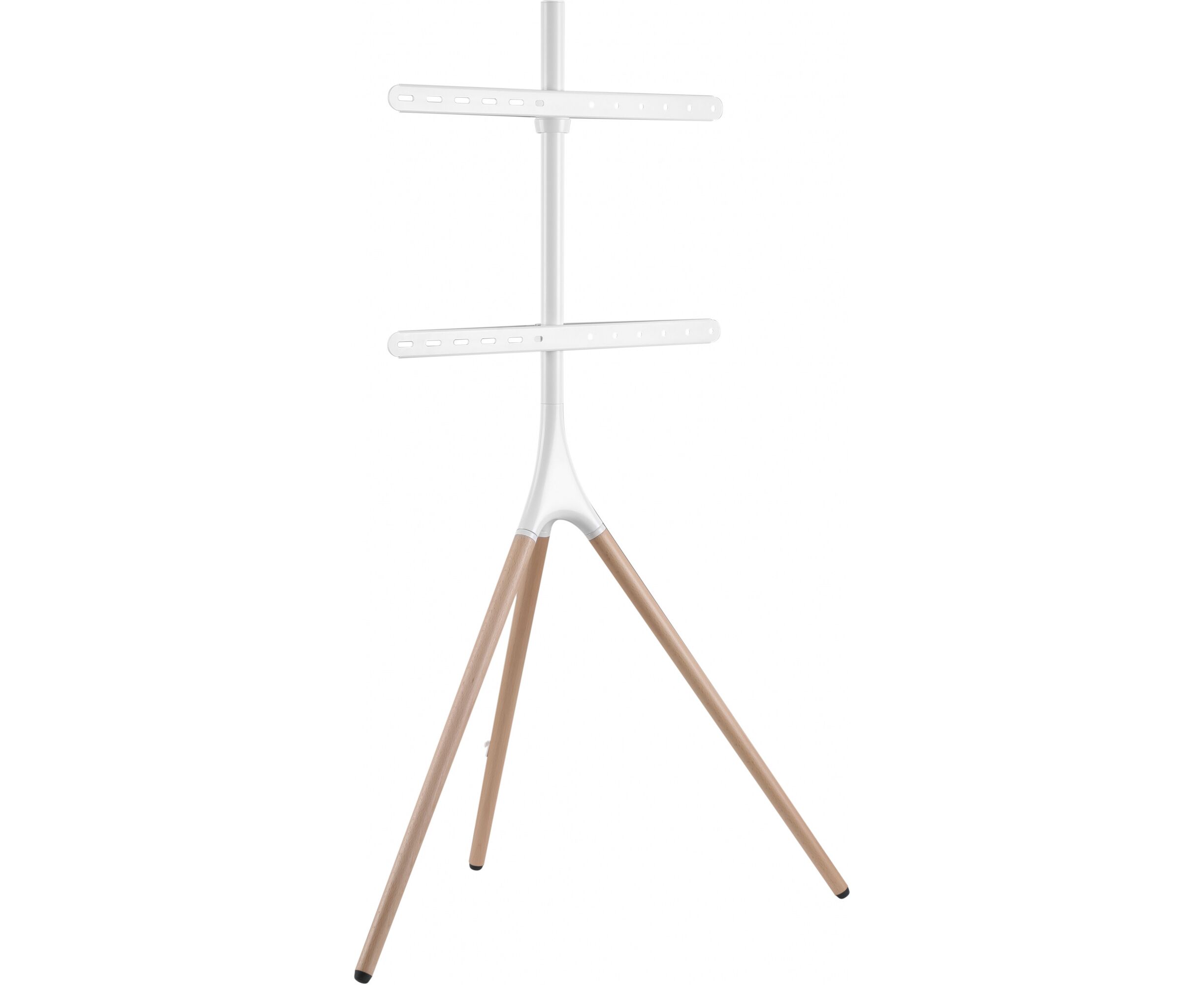 Подставка для телевизора Cactus CS-ST1246 WTBCH белый/береза 45"-65" макс.32кг напольный