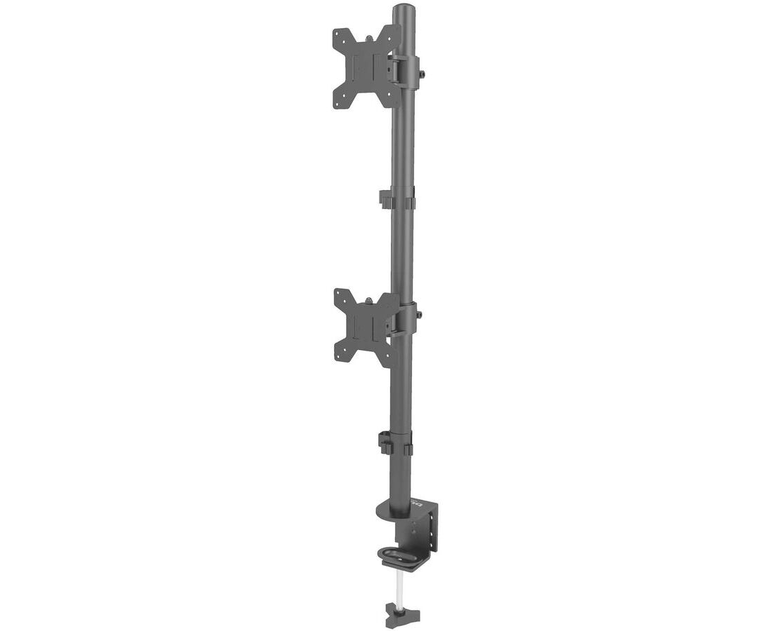 Кронштейн для мониторов ЖК Buro M063 черный 15"-32" макс.8кг крепление к столешнице поворот и наклон