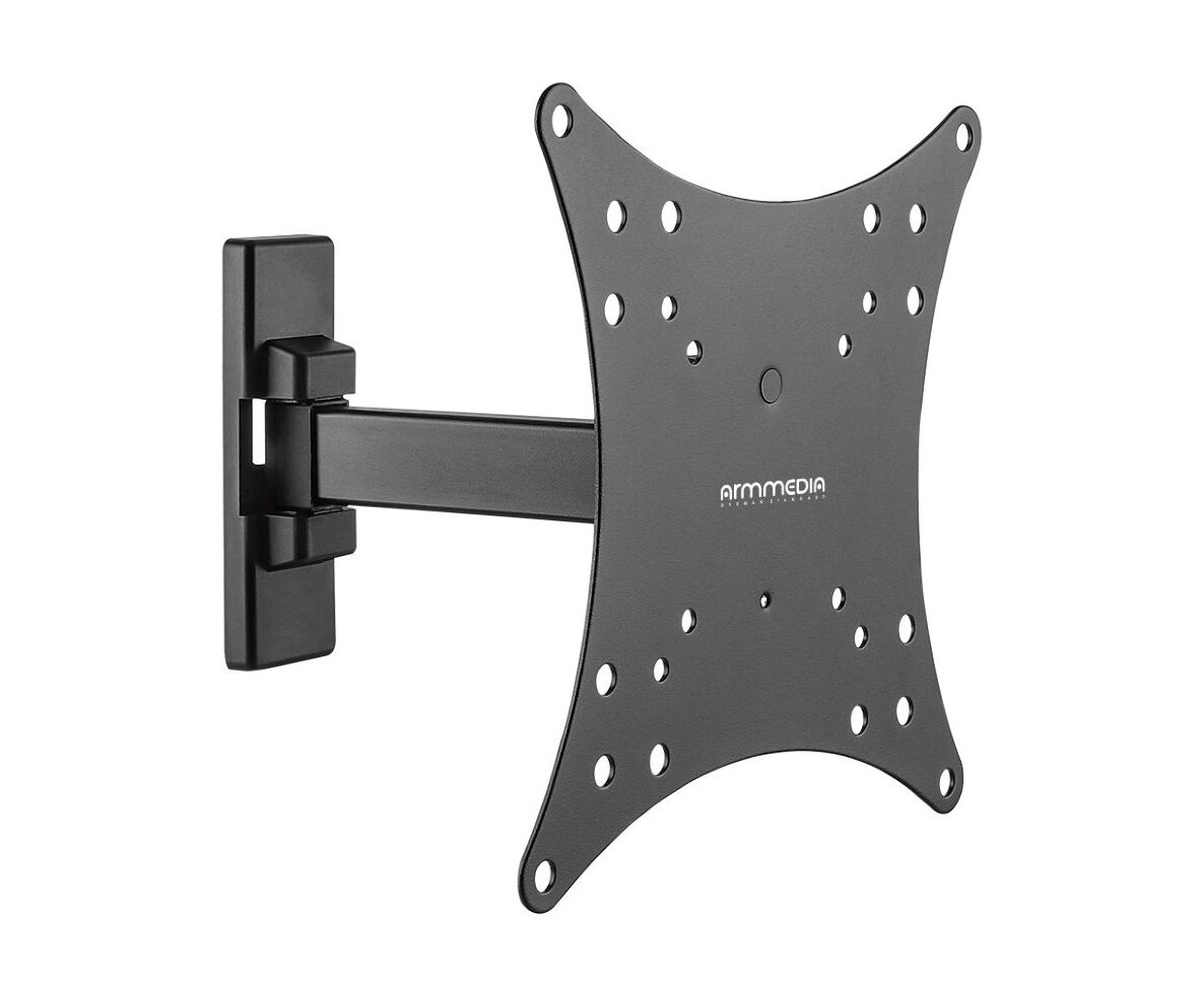 20"-43" Кронштейн Arm media MARS-3 Наклонно-поворотный черный макс 20 кг, Vesa 200x200