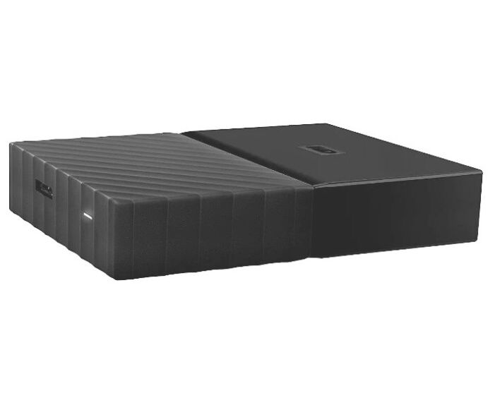 Внешний HDD 4 Tb Western Digital My Passport Black (WDBPKJ0040 BBK-WESN)