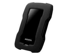 HDD ext 2.5" 1.0 TB USB3.1 ADATA Dash Drive Durable HD330, прорезиненный, чёрный (AHD330-1 TU31-CBK)