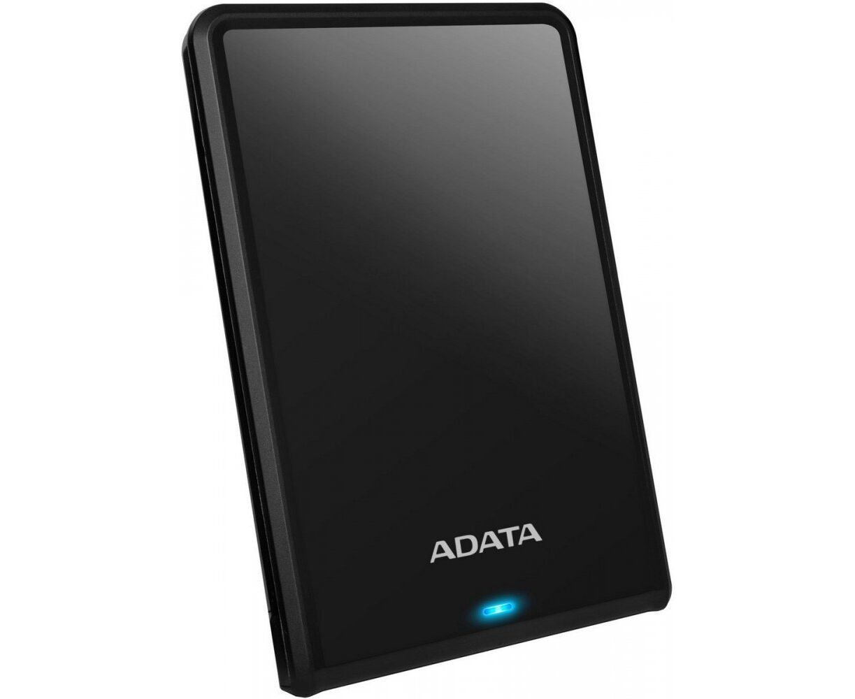 HDD ext 2,5" 1.0 TB USB3.1 ADATA Slim HV620 S, чёрный (AHV620 S-1 TU31-CBK)