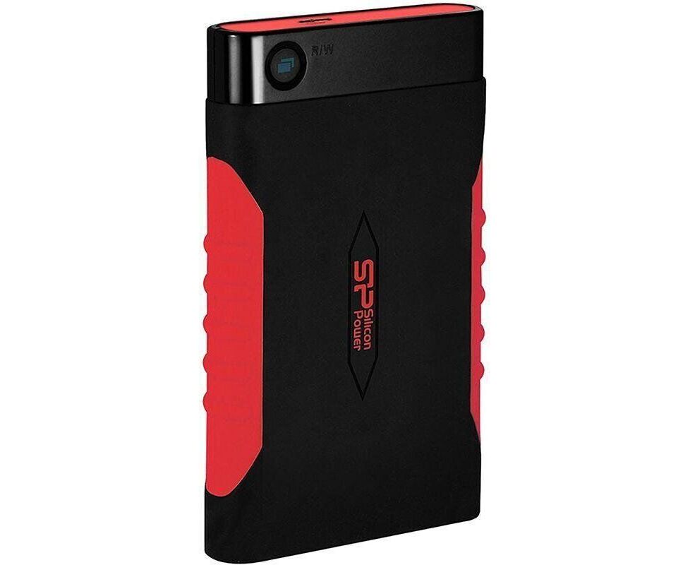 HDD ext 2.5" 2.0 TB USB3.0 Silicon Power Armor A15, ударопрочный, чёрный/красный (SP020 TBPHDA15 S3 L)