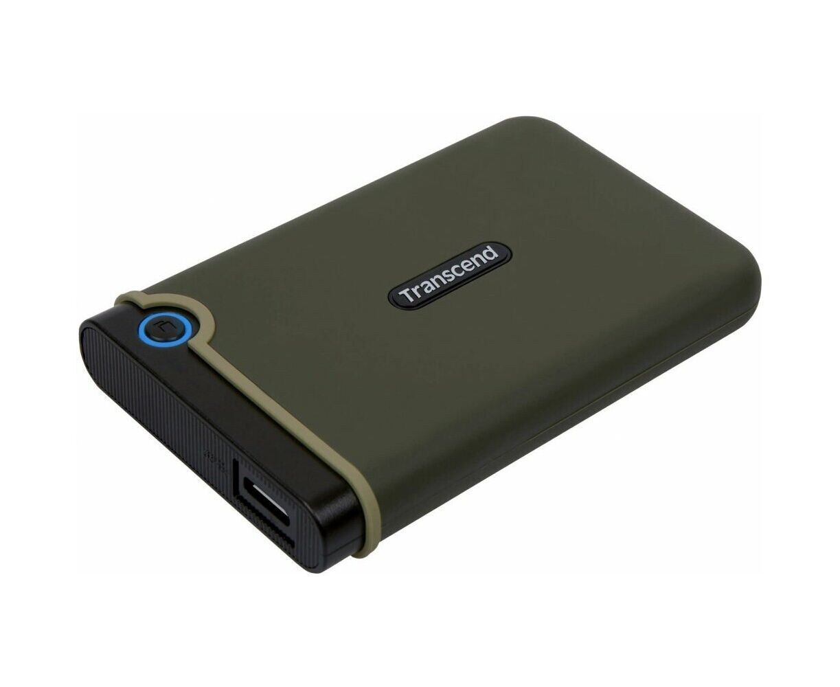 Внешний HDD Transcend Store Jet 25 M3 TS1 TSJ25 M3 G USB 3.0 1 Tb (5400rpm) 2.5" зеленый