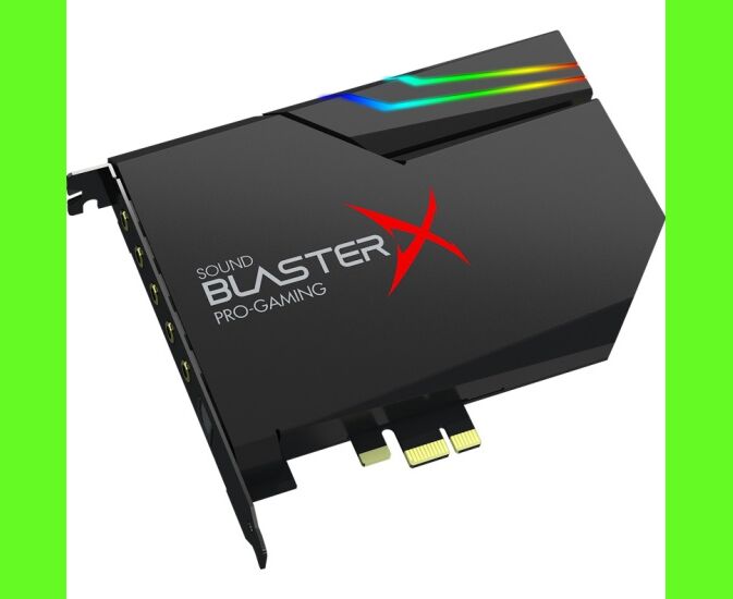 Звуковая карта Creative Blaster X AE-5 Plus (70 SB174000003) PCI-E (Blaster X Acoustic Engine) 5.1 Ret