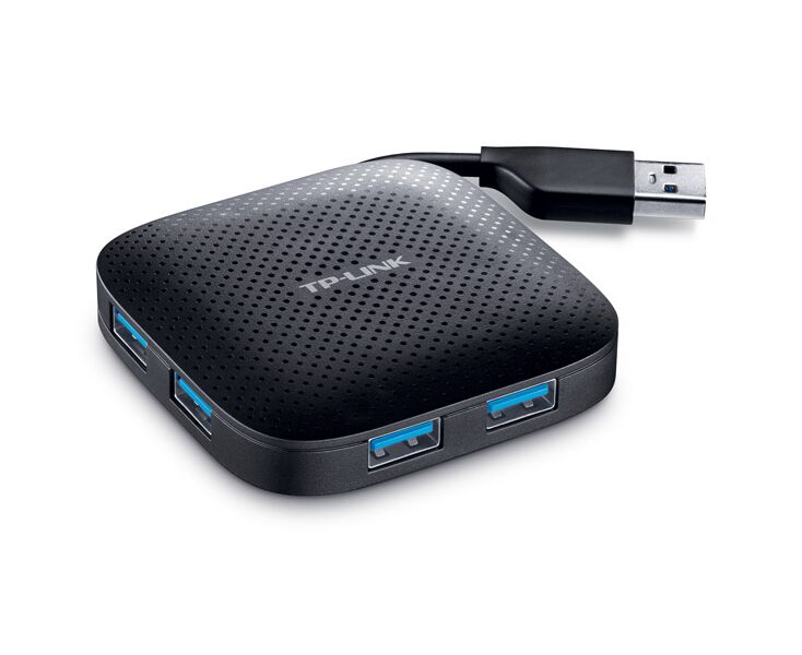 Концентратор USB3.0 TP-LINK UH400, 4 порта