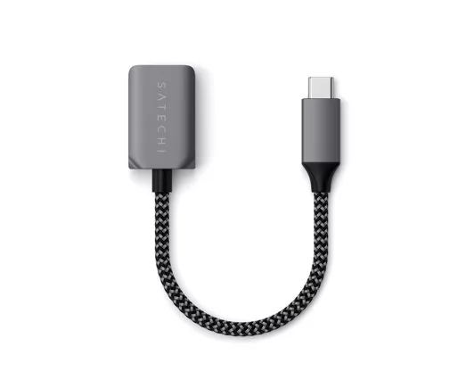 Кабель-адаптер Satechi ST-UCATCM USB-C to USB 3.0 Adapter Cable Space Gray
