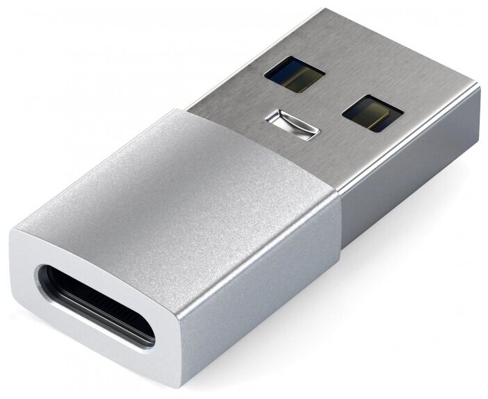 Адаптер Satechi ST-TAUCS USB Type-A to Type-C Adapter Silver