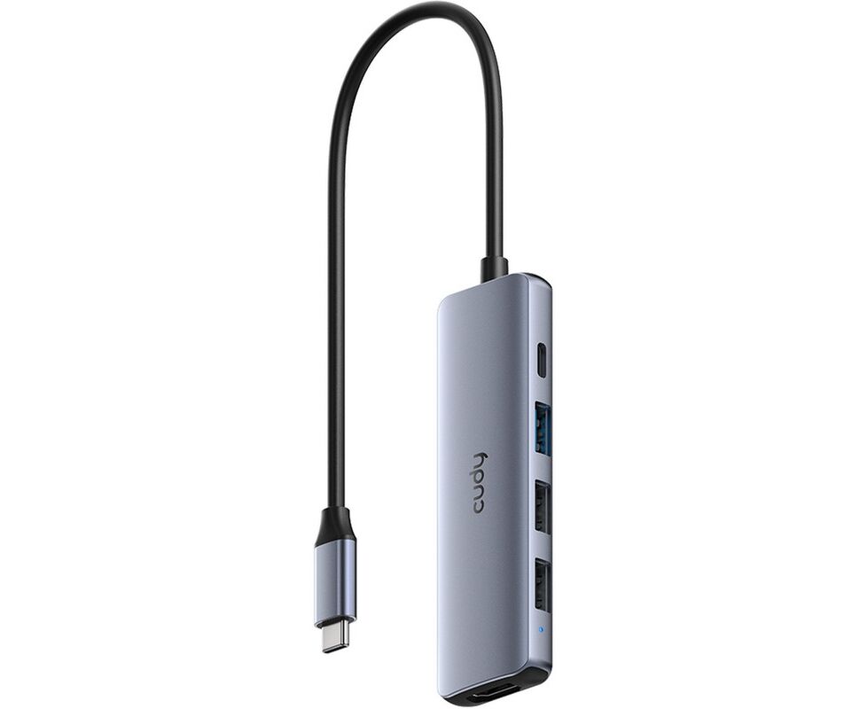 Концентратор Cudy UH405 USB-C 5 в 1 с портом HDMI (4 K)